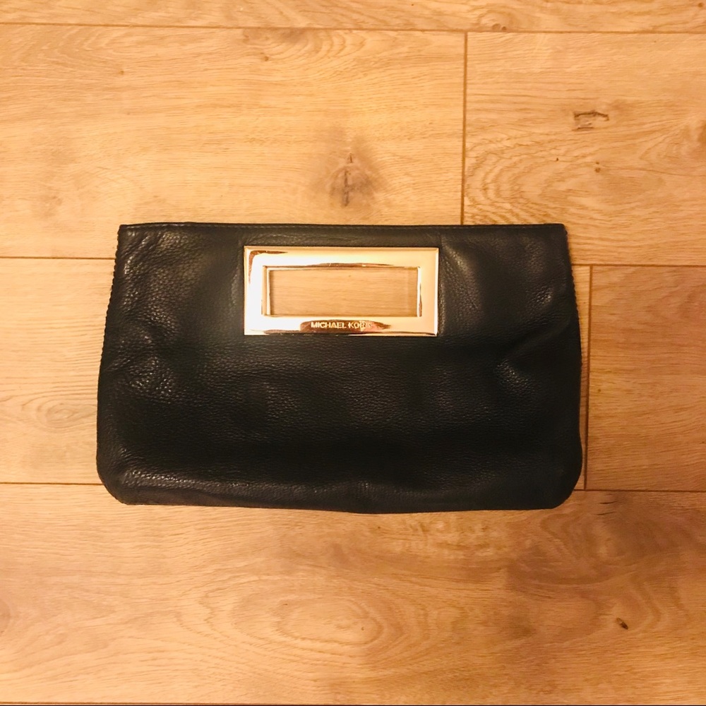 Michael Kors Leather Clutch